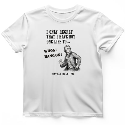 Nathan Hale Whoa Hang On T-Shirt
