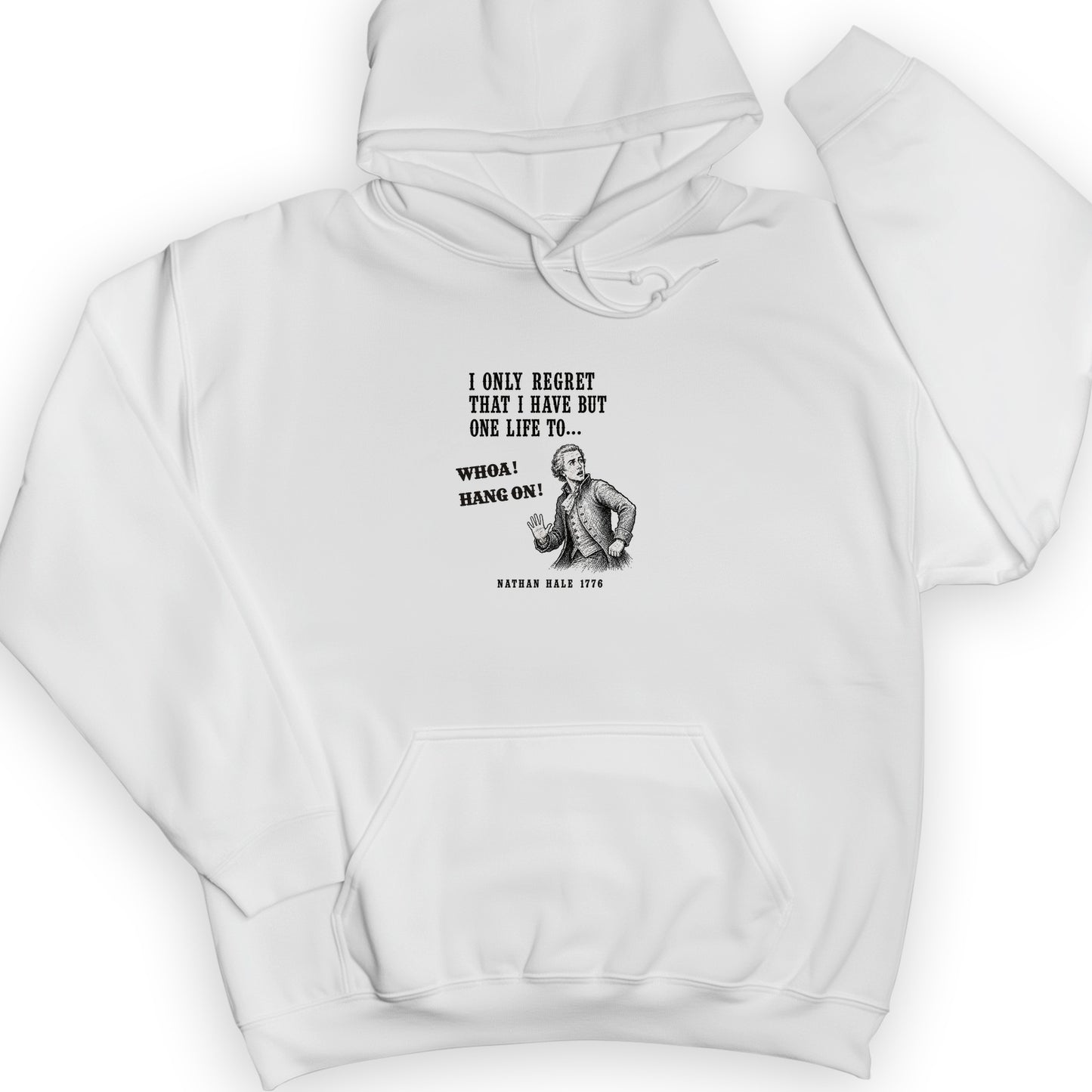 Nathan Hale Whoa Hang On Hoodie