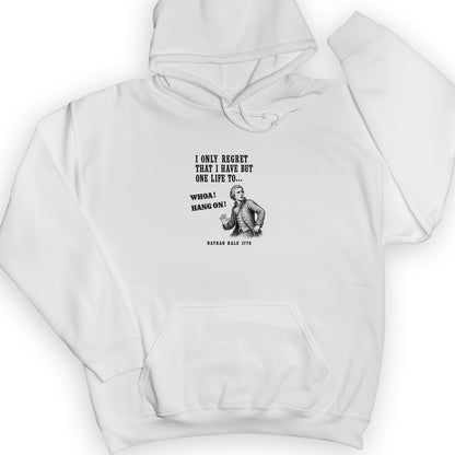 Nathan Hale Whoa Hang On Hoodie