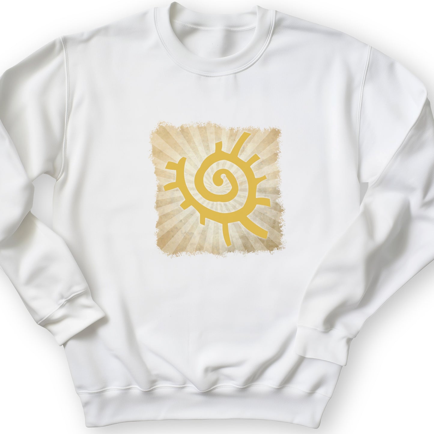 Native American Sun Symbol Crewneck