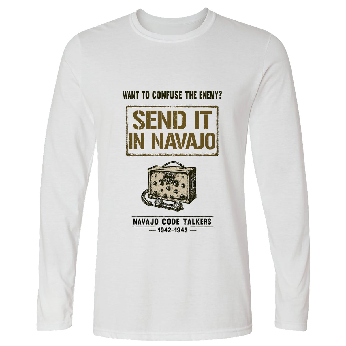 Navajo Code Talkers Long Sleeve T-Shirt