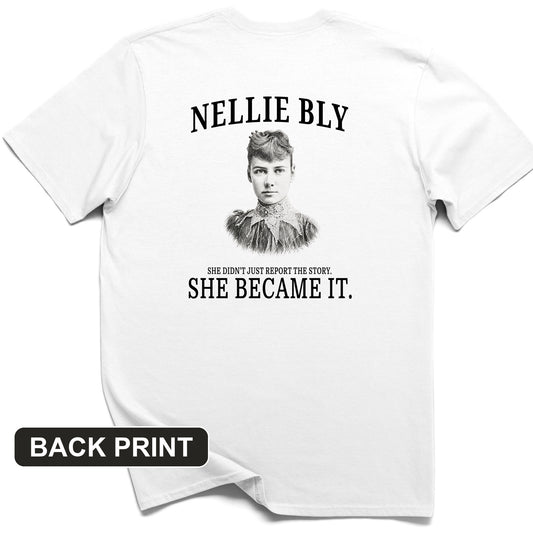 Nelly Bly Back Print T-Shirt