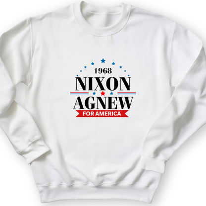 Nixon Agnew 1968 Crewneck