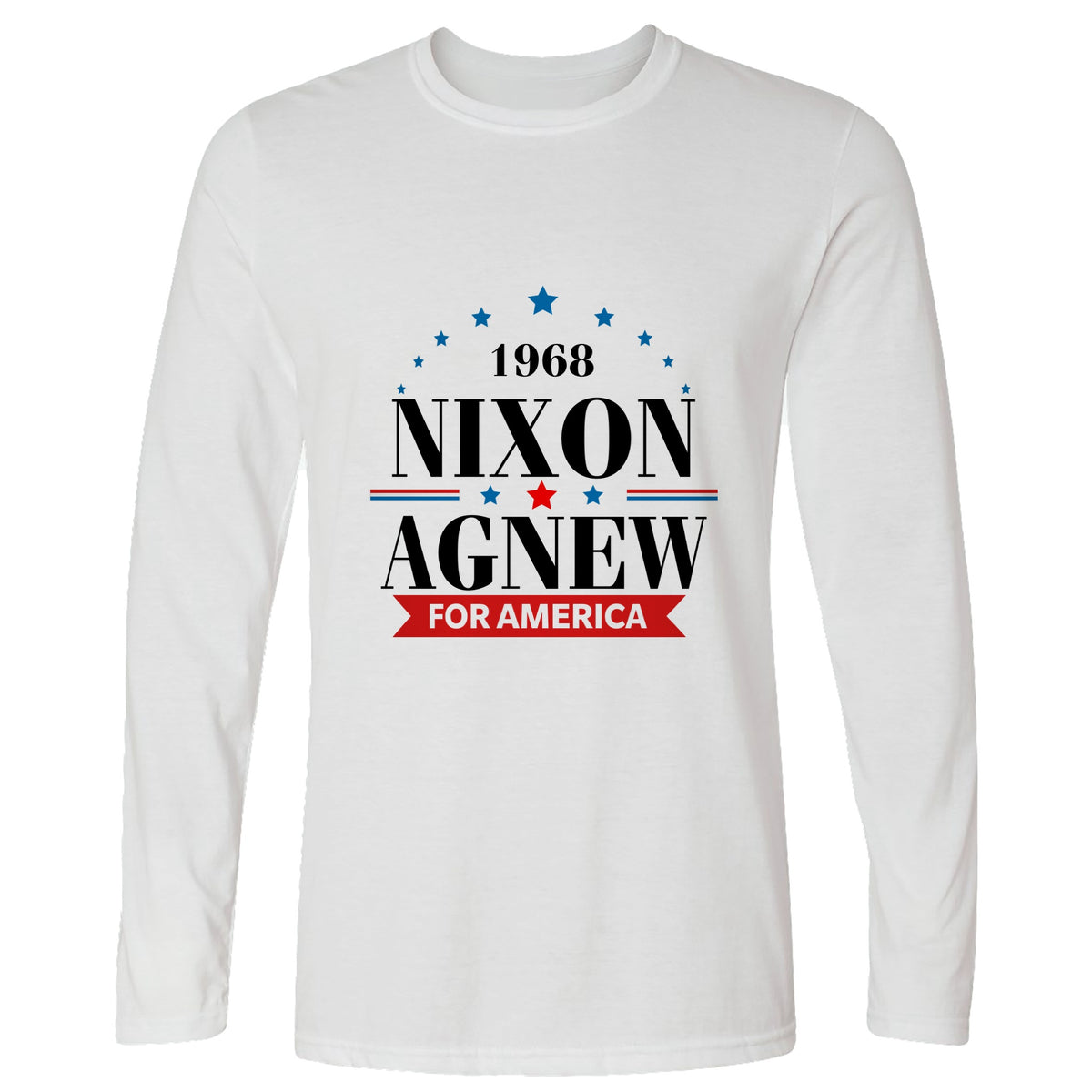 Nixon Agnew 1968 Long Sleeve T-Shirt