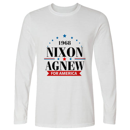 Nixon Agnew 1968 Long Sleeve T-Shirt
