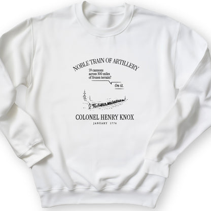 Noble Train of Artillery Crewneck