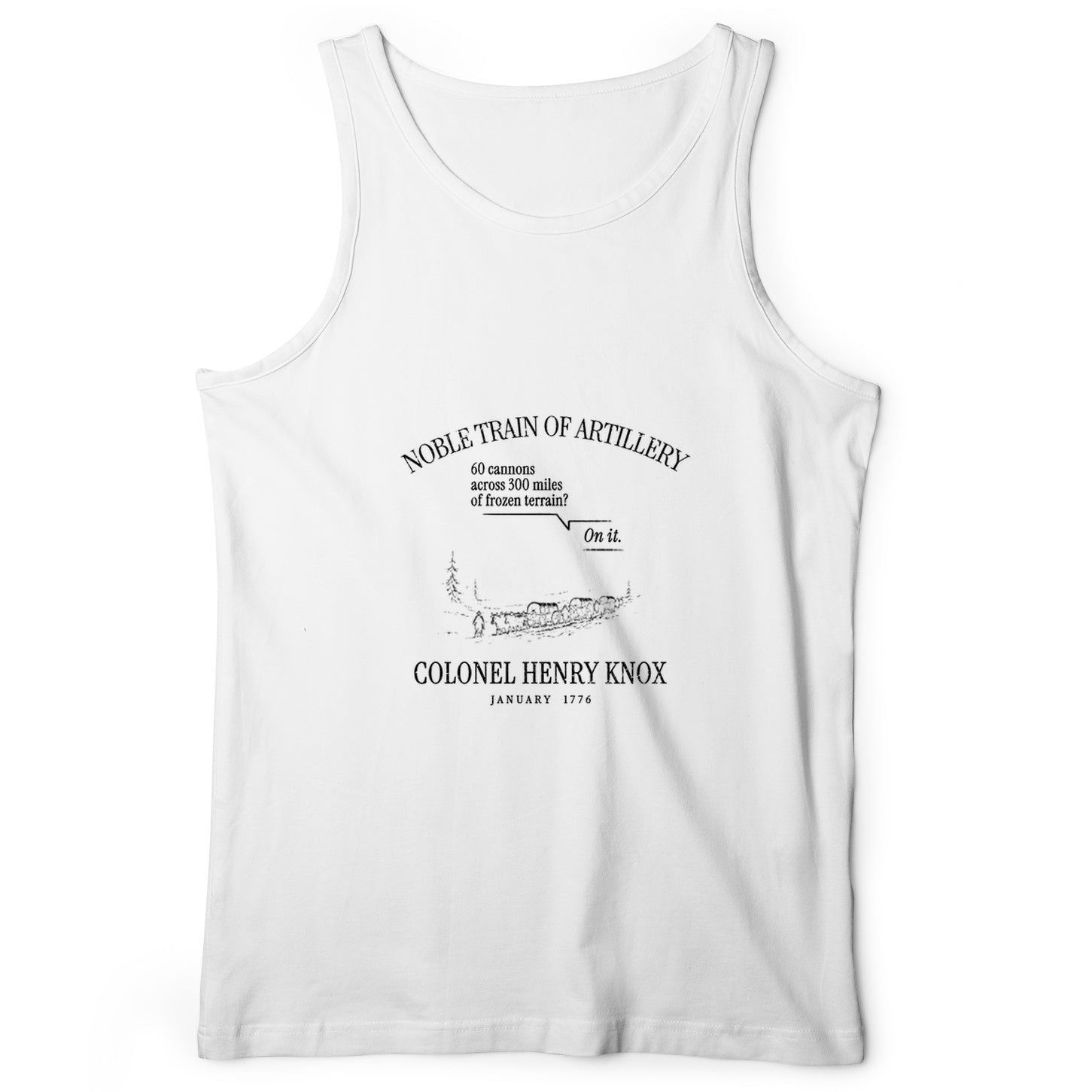 Noble Train of Artillery Tank Top