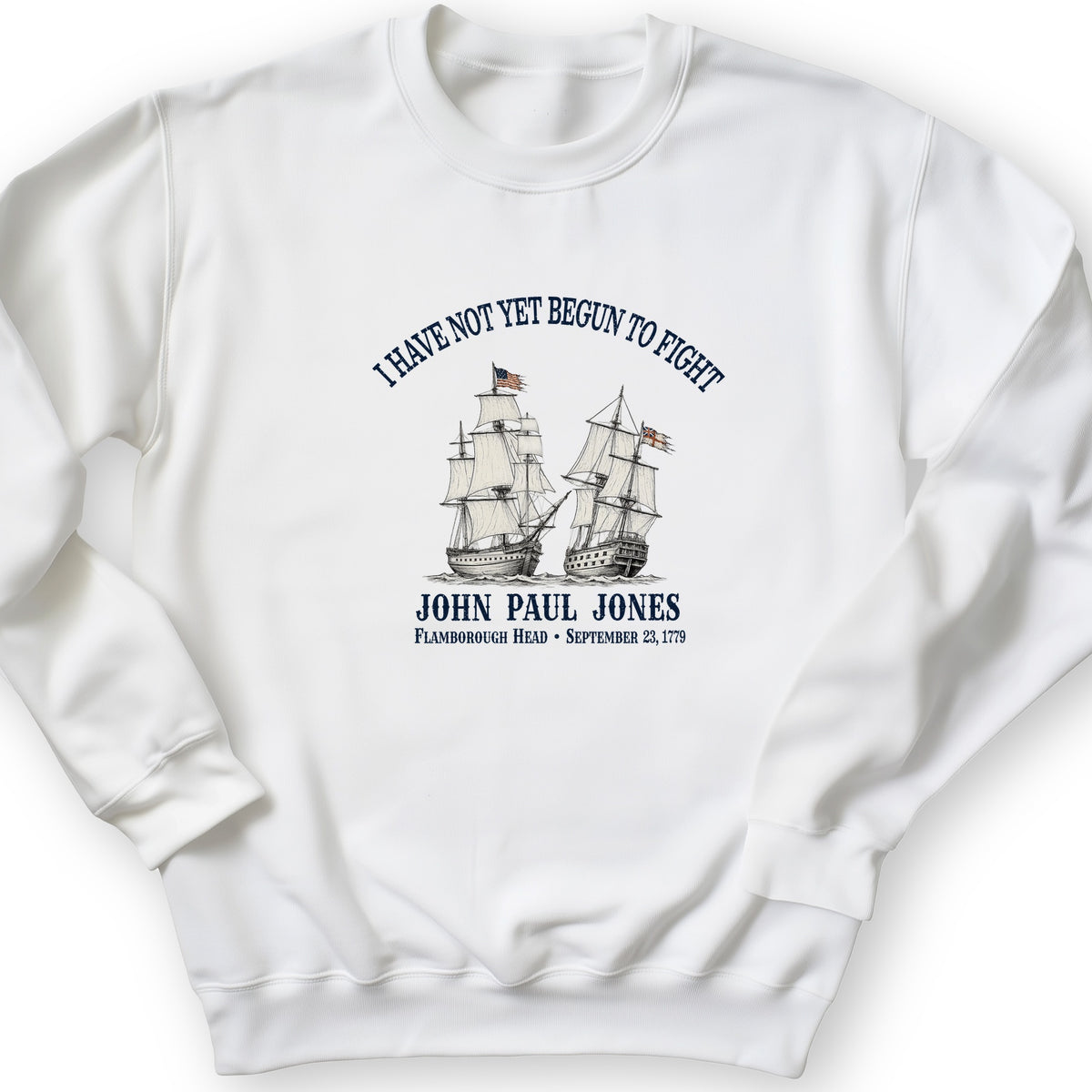 Not Yet Begun to Fight Crewneck