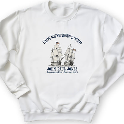 Not Yet Begun to Fight Crewneck