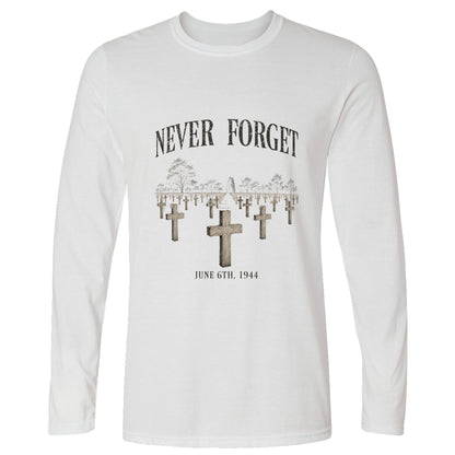 Omaha Cemetery Long Sleeve T-Shirt