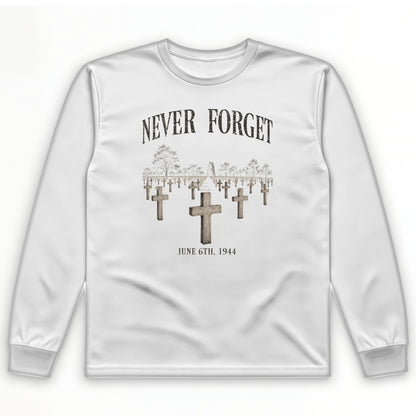 Omaha Cemetery Long Sleeve T-Shirt