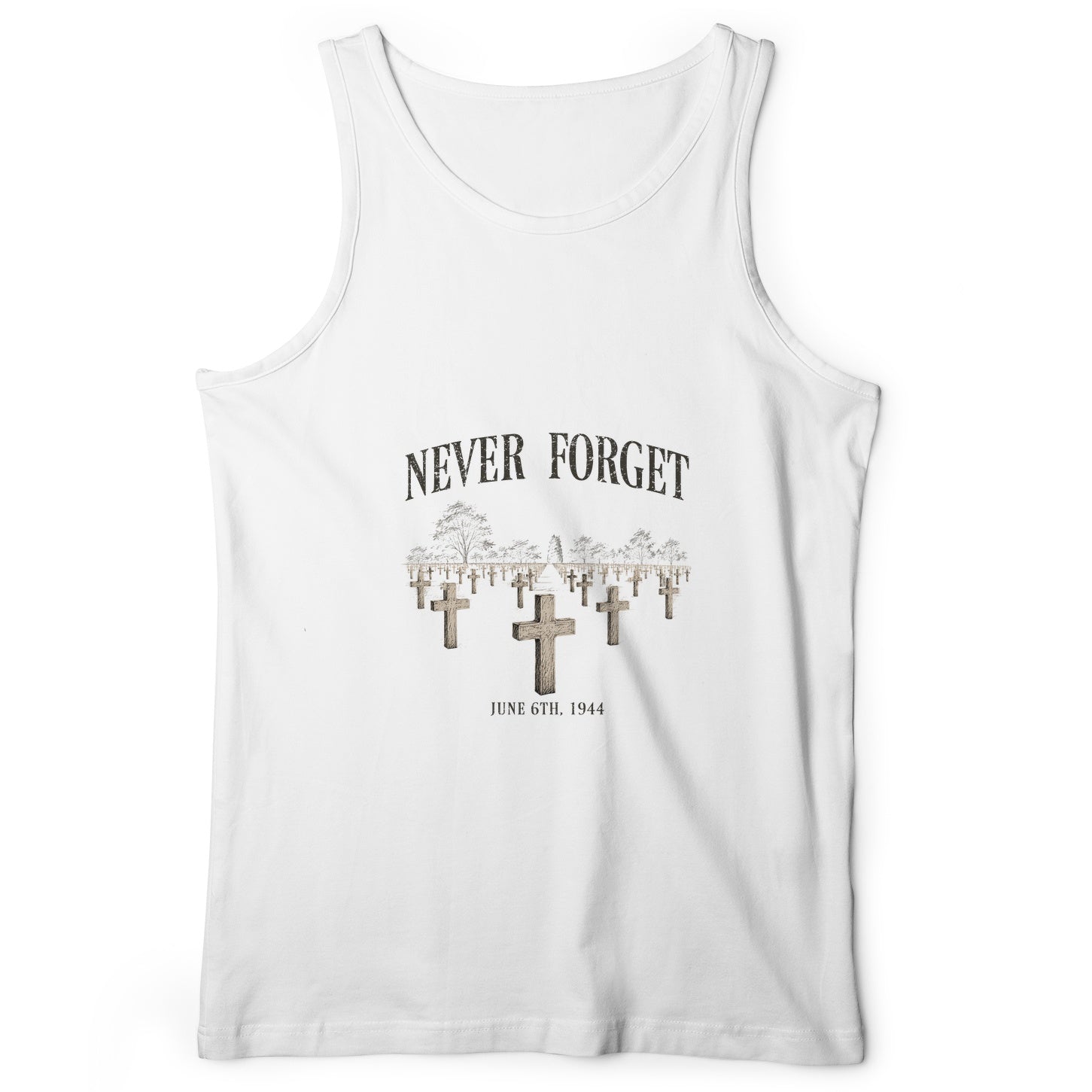 Omaha Cemetery Tank Top