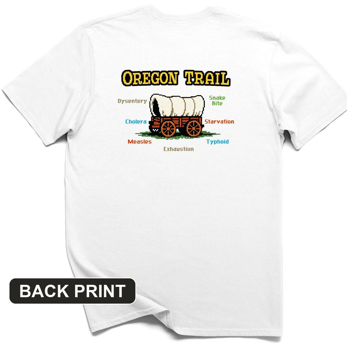 Oregon Trail Back Print T-Shirt