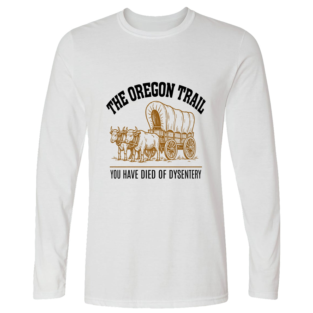 Oregon Trail Dysentery Long Sleeve T-Shirt