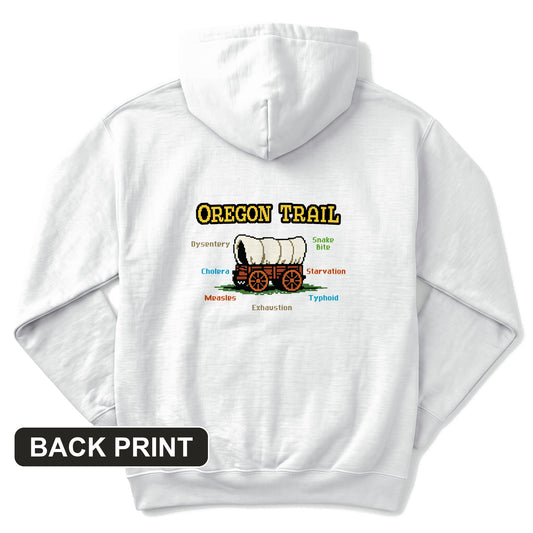 Oregon Trail Back Print Hoodie