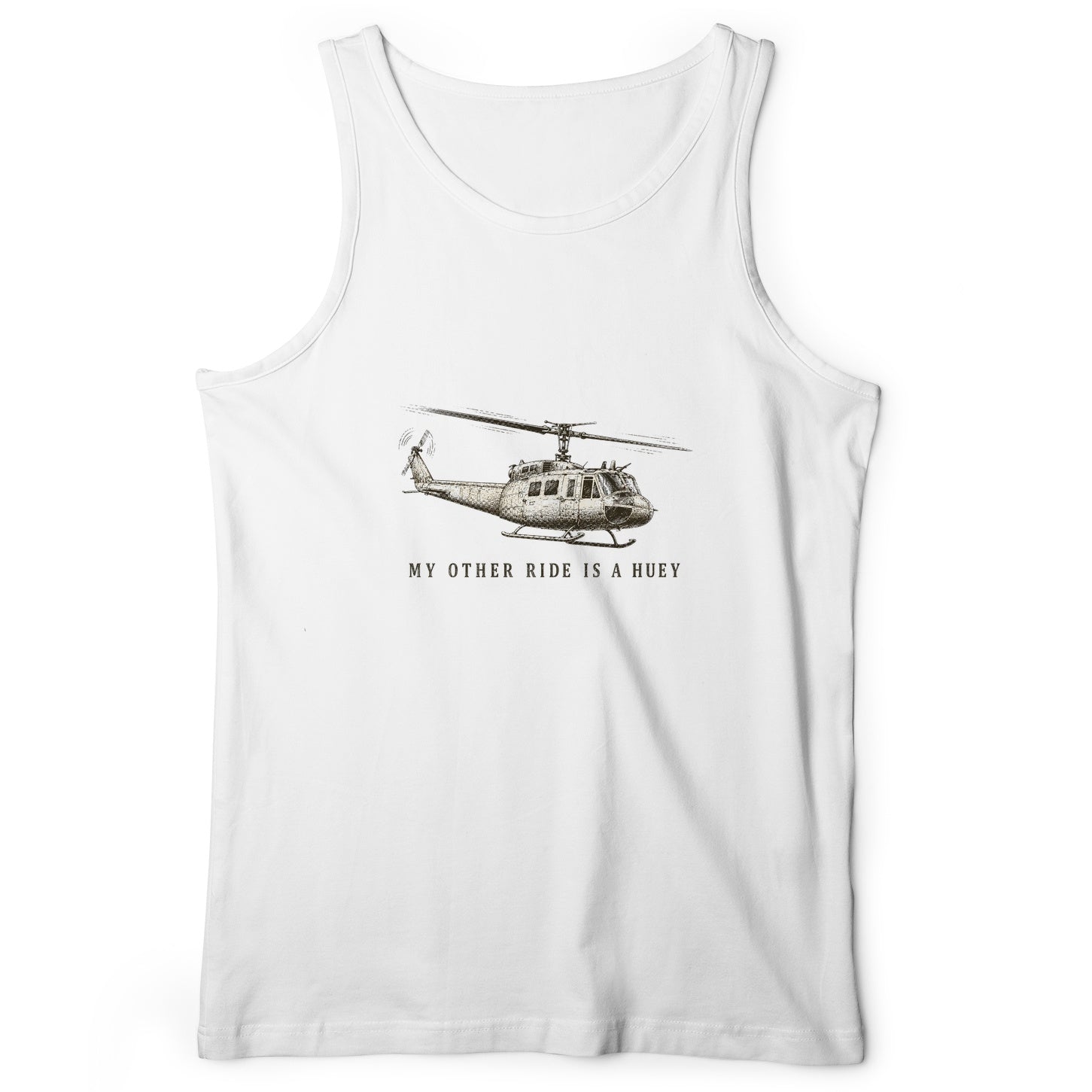 Other Ride Is A Huey Tank Top