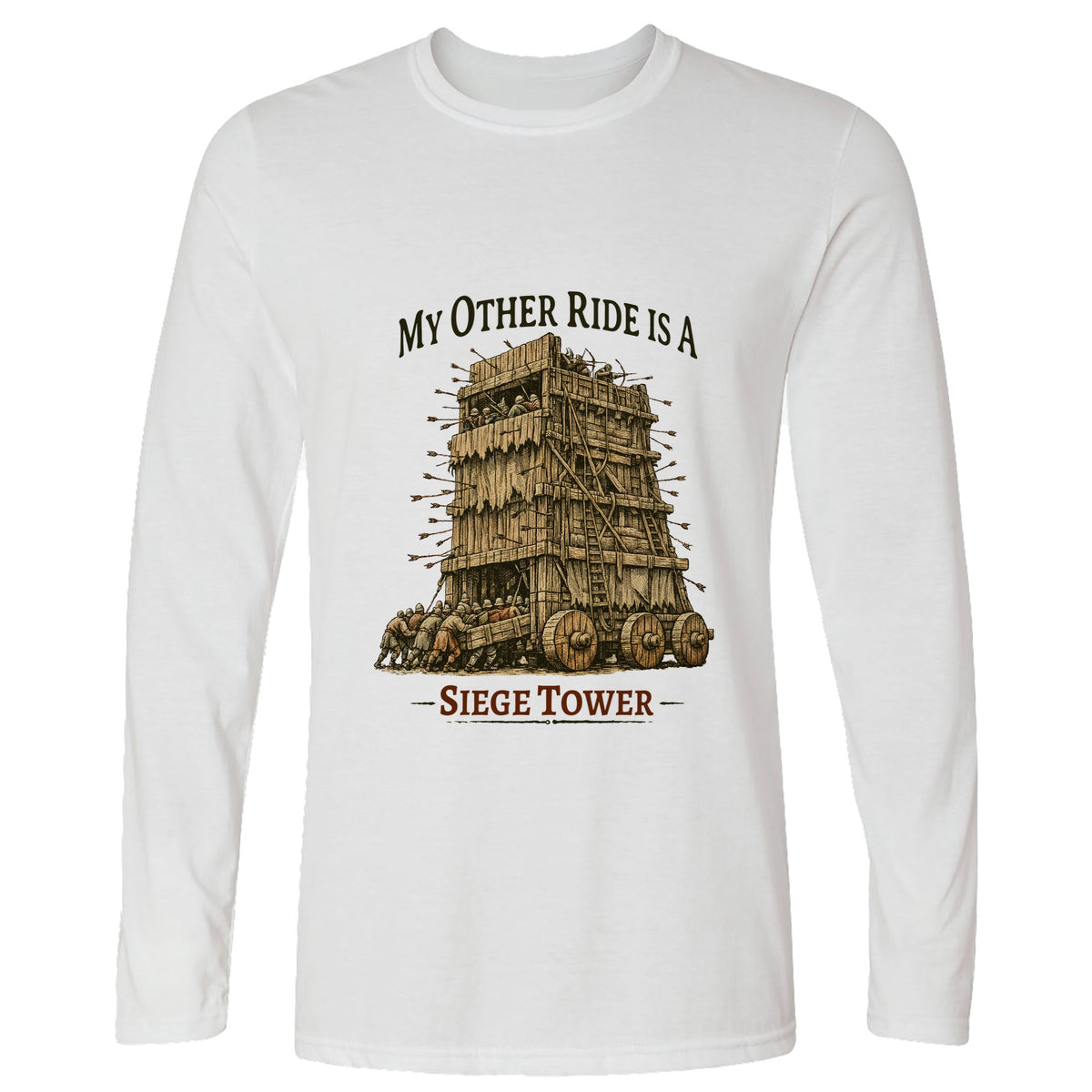 Other Ride Siege Tower Long Sleeve T-Shirt