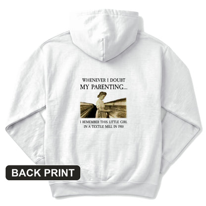 Parenting Back Print Hoodie