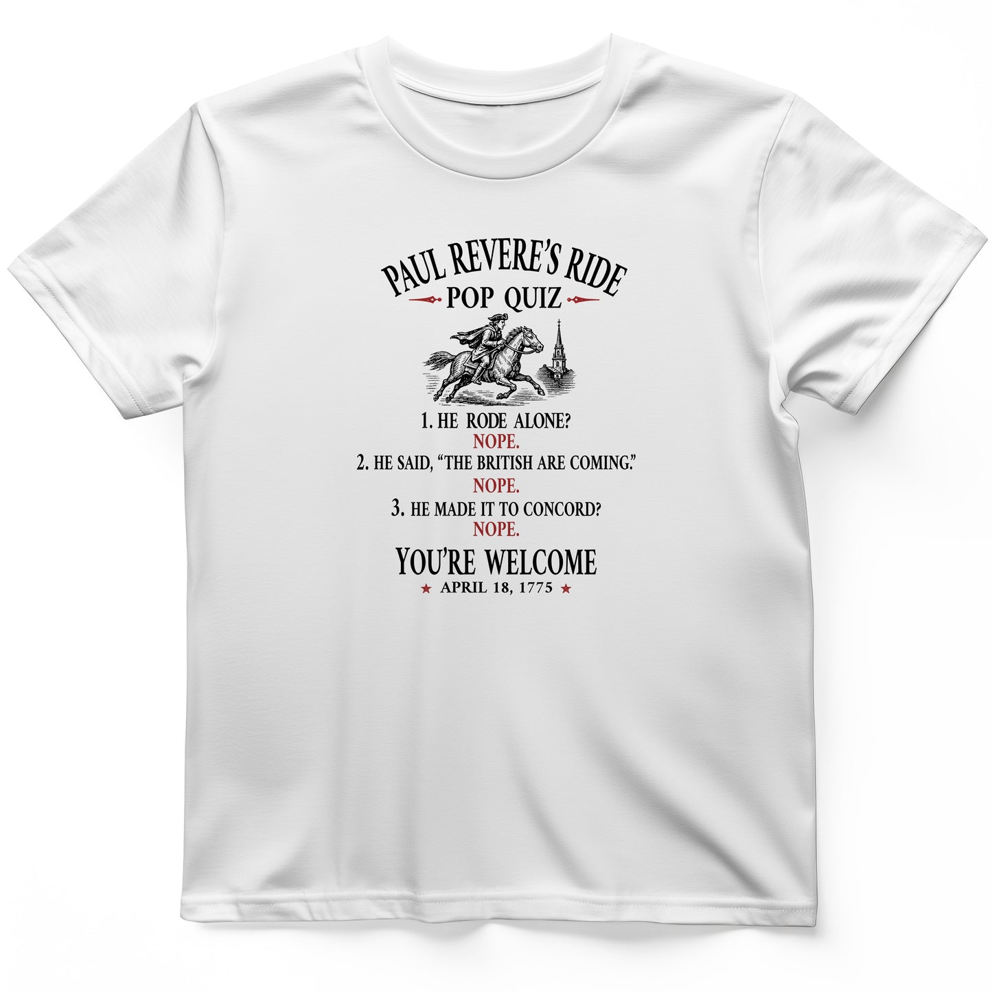Paul Revere Quiz T-Shirt