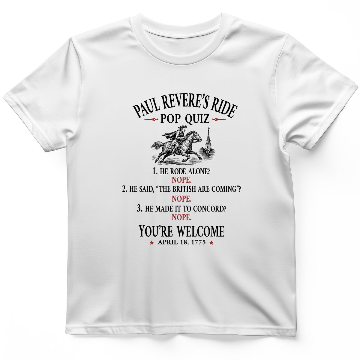 Paul Revere Quiz T-Shirt