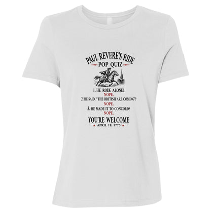 Paul Revere Quiz Women's T-Shirt