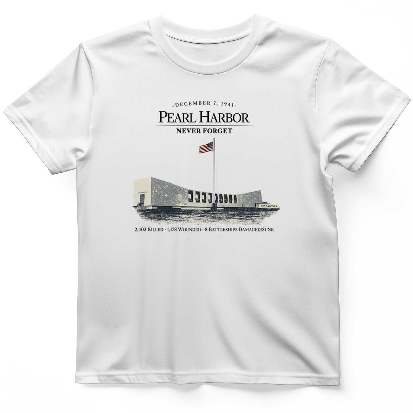 Pearl Harbor - Never Forget T-Shirt