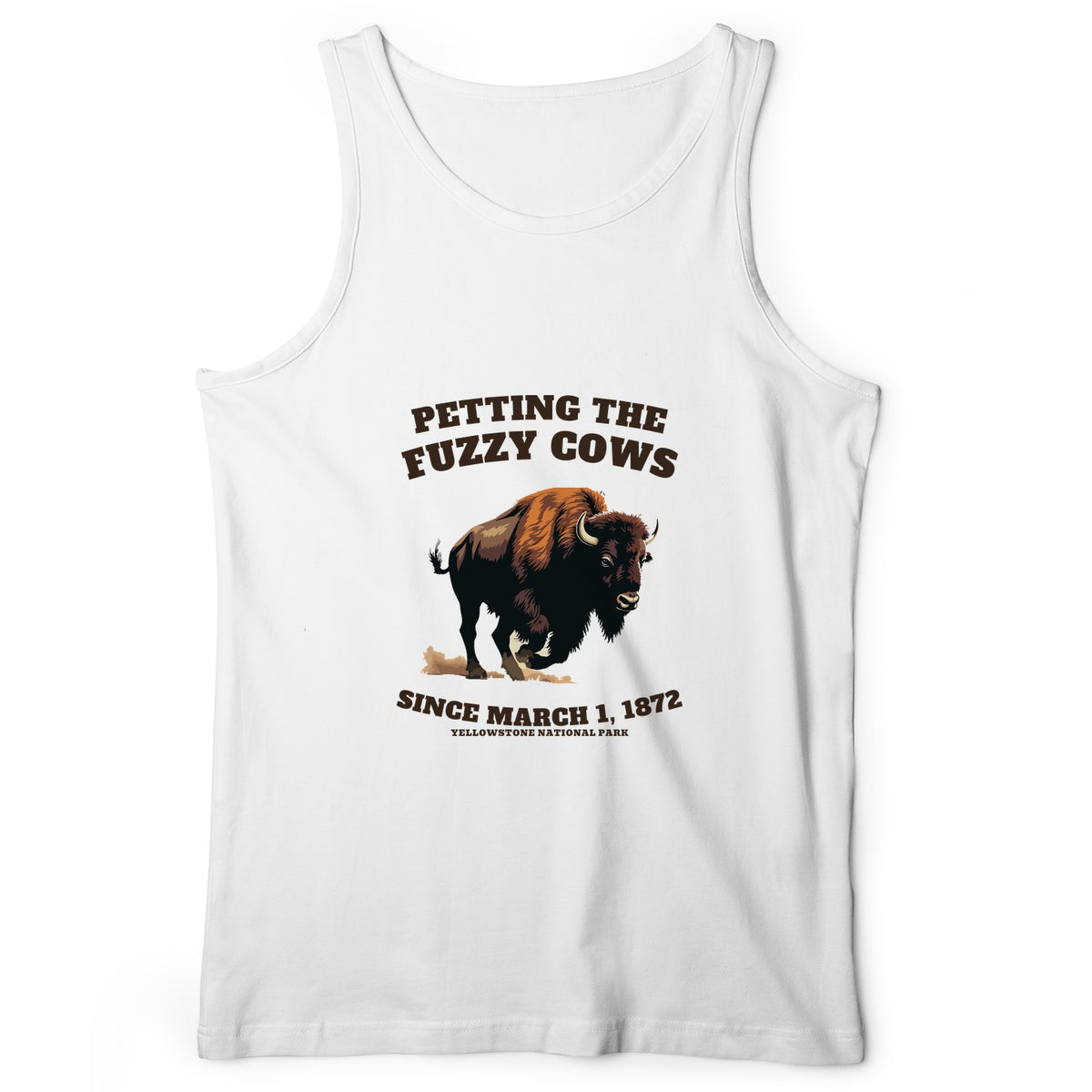 Petting The Fuzzy Cows Tank Top