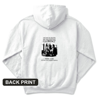Pierre Curie Back Print Hoodie