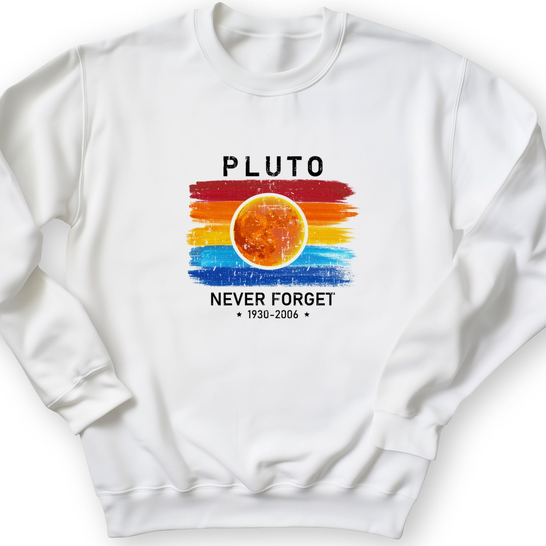 Pluto Never Forget Crewneck