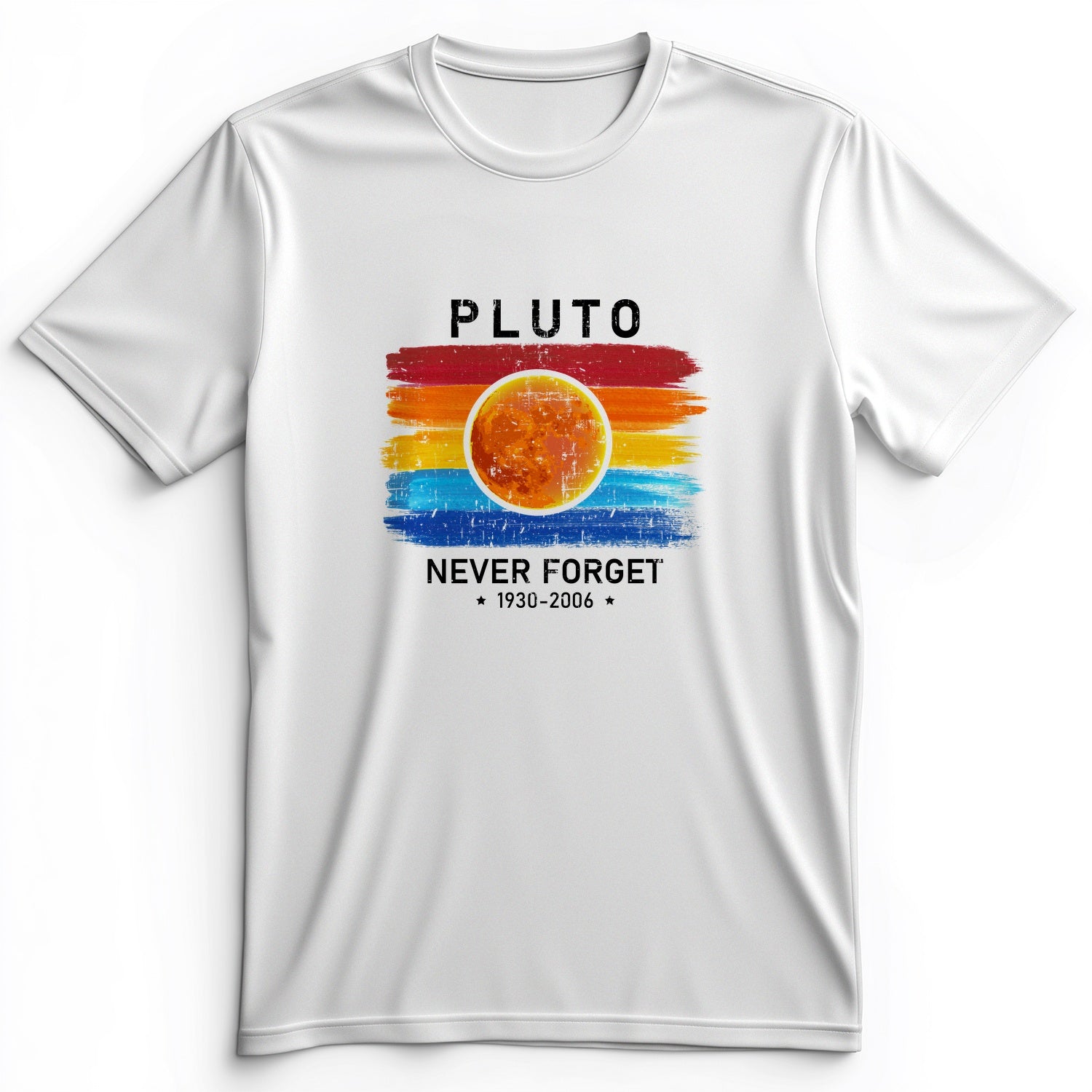 Pluto Never Forget Premium Tee