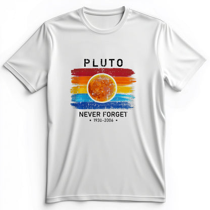 Pluto Never Forget Premium Tee