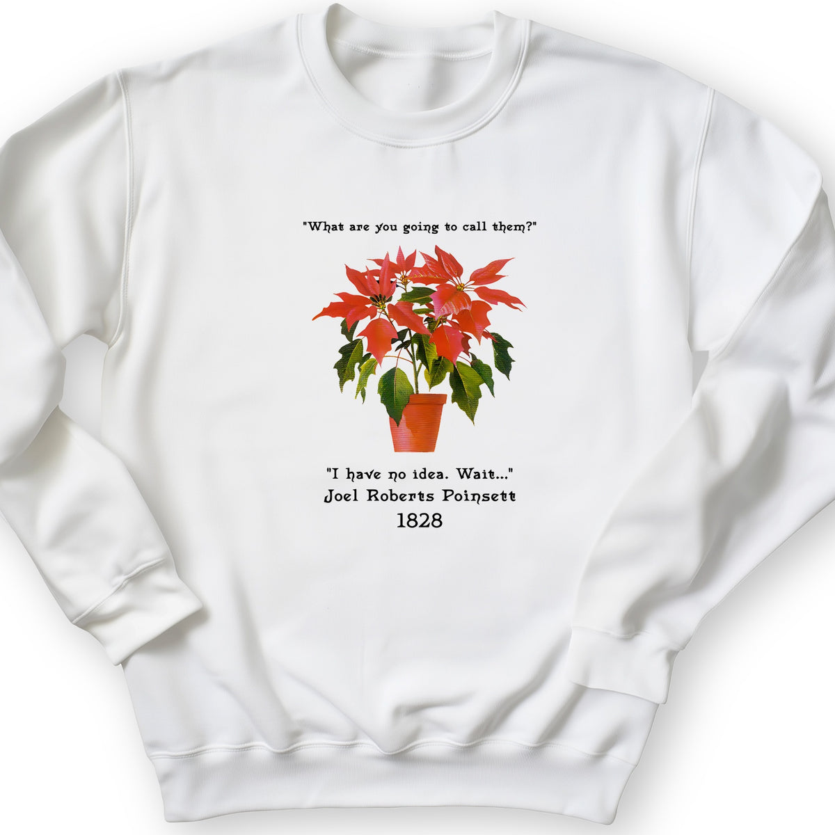 Poinsettias Crewneck