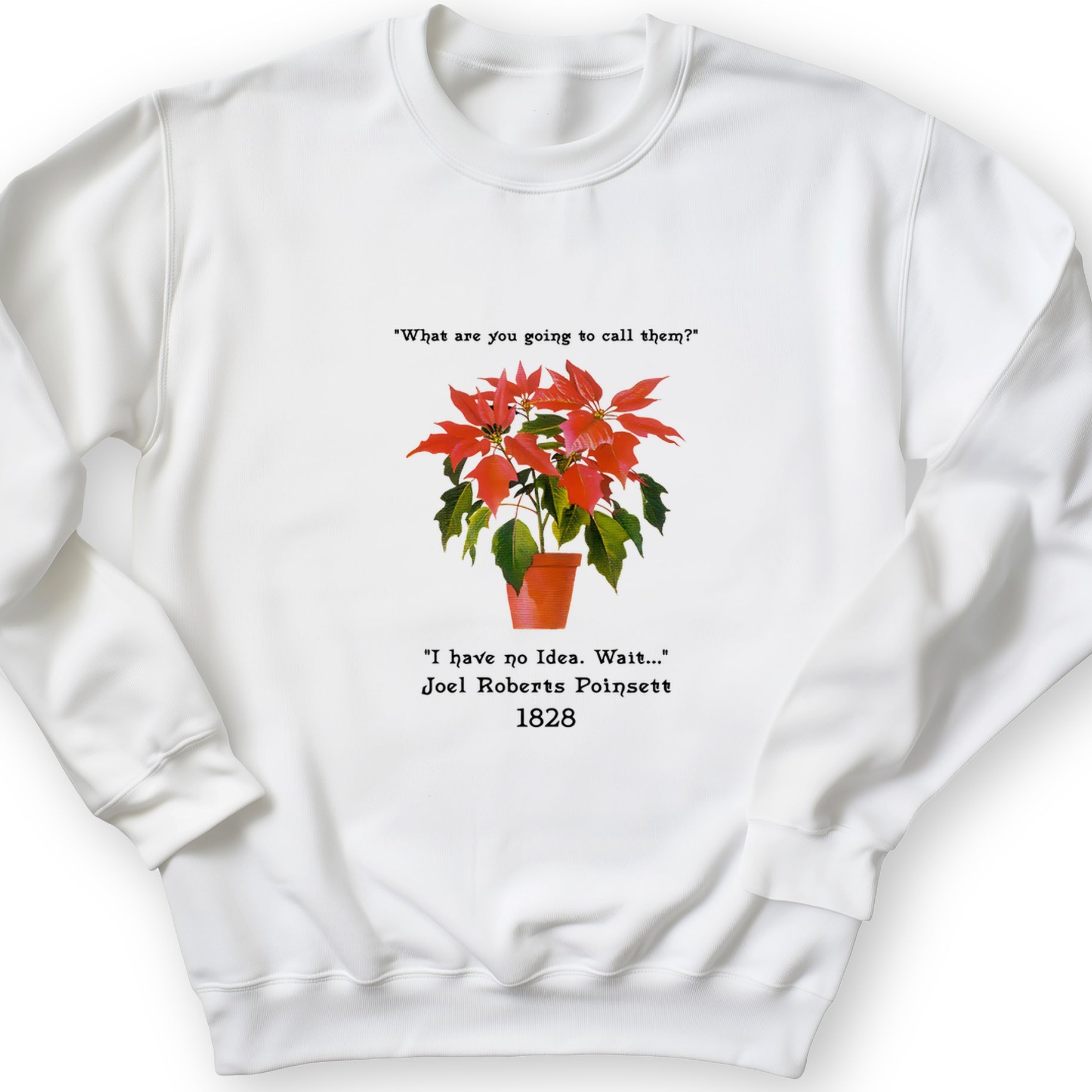 Pointsettias Crewneck