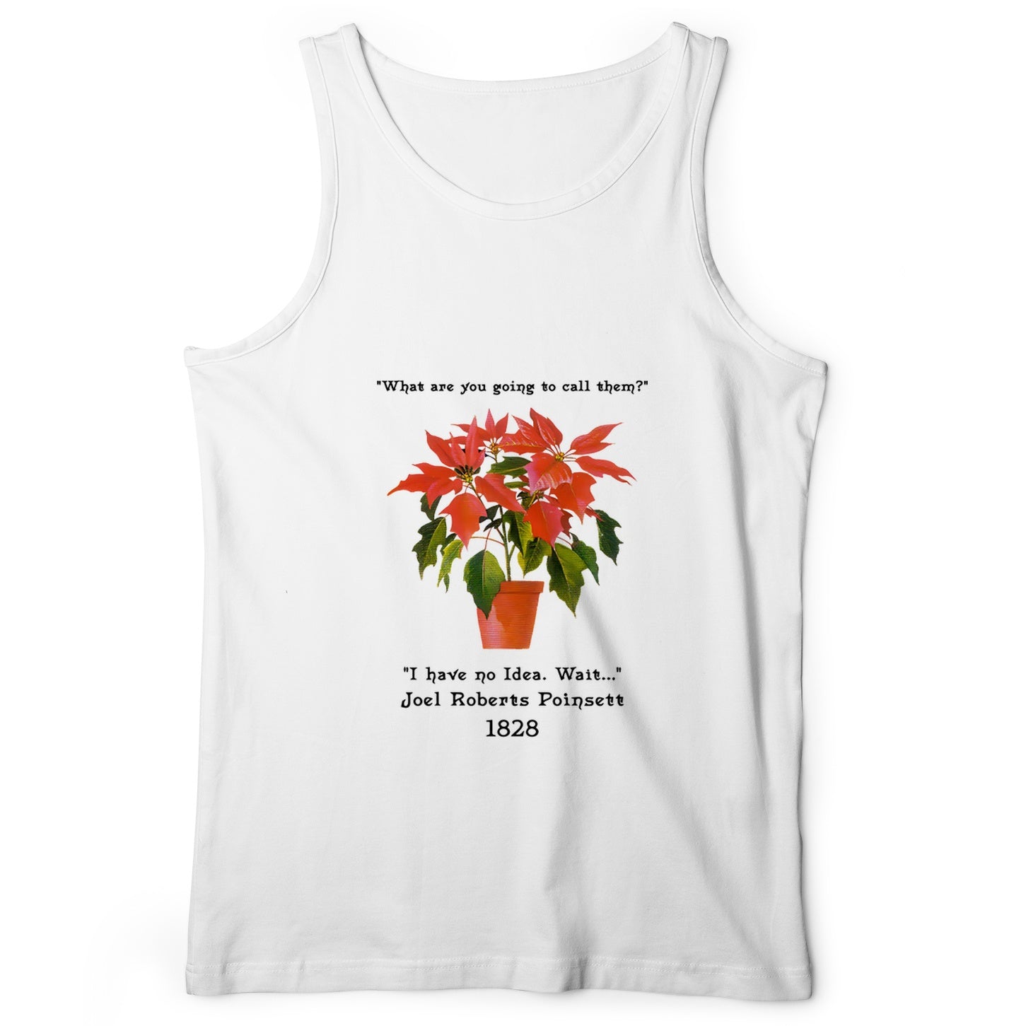 Pointsettias Tank