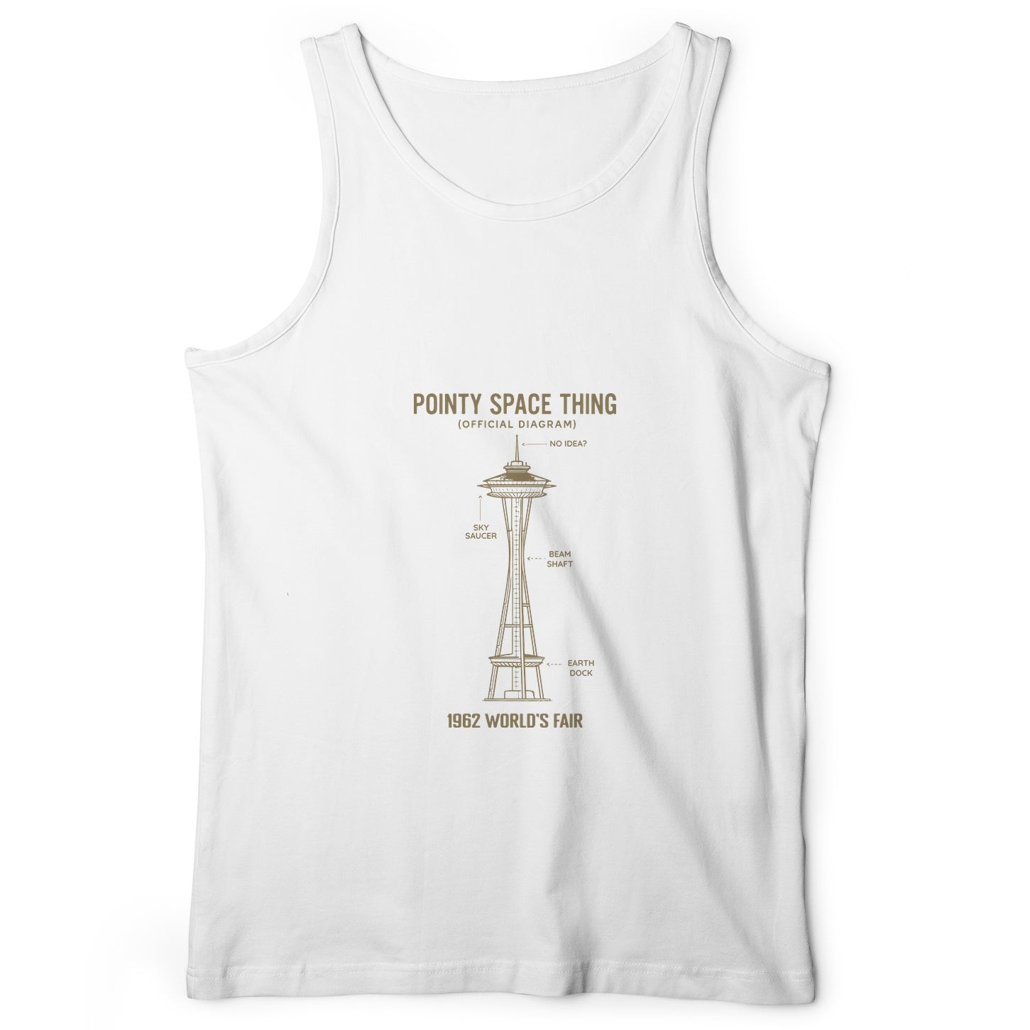 Pointy Space Thing Tank Top