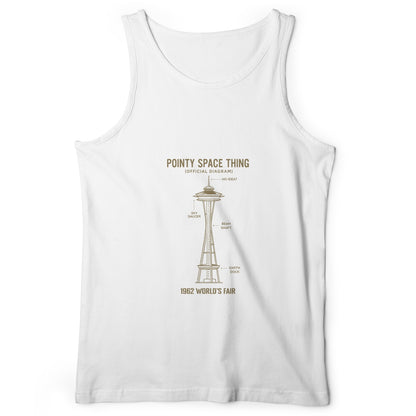 Pointy Space Thing Tank Top