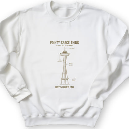 Pointy Space Thing Sweatshirt
