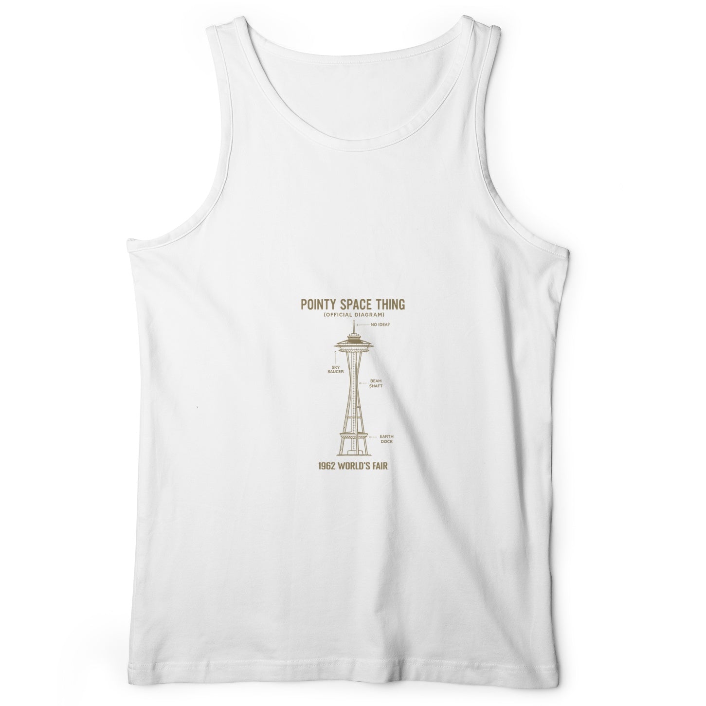 Pointy Space Thing Tank Top