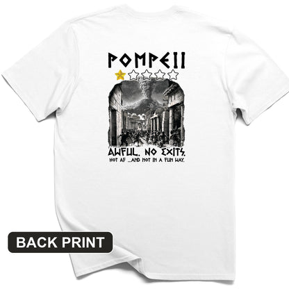 Pompeii 1 Star Back Print T-Shirt