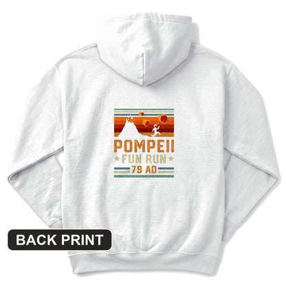 Pompeii "Fun" Run Back Print Hoodie