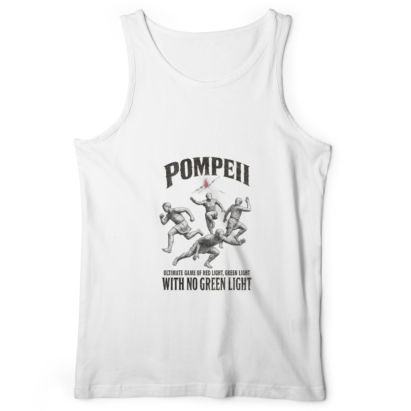 Pompeii Red Light Green Light Tank Top