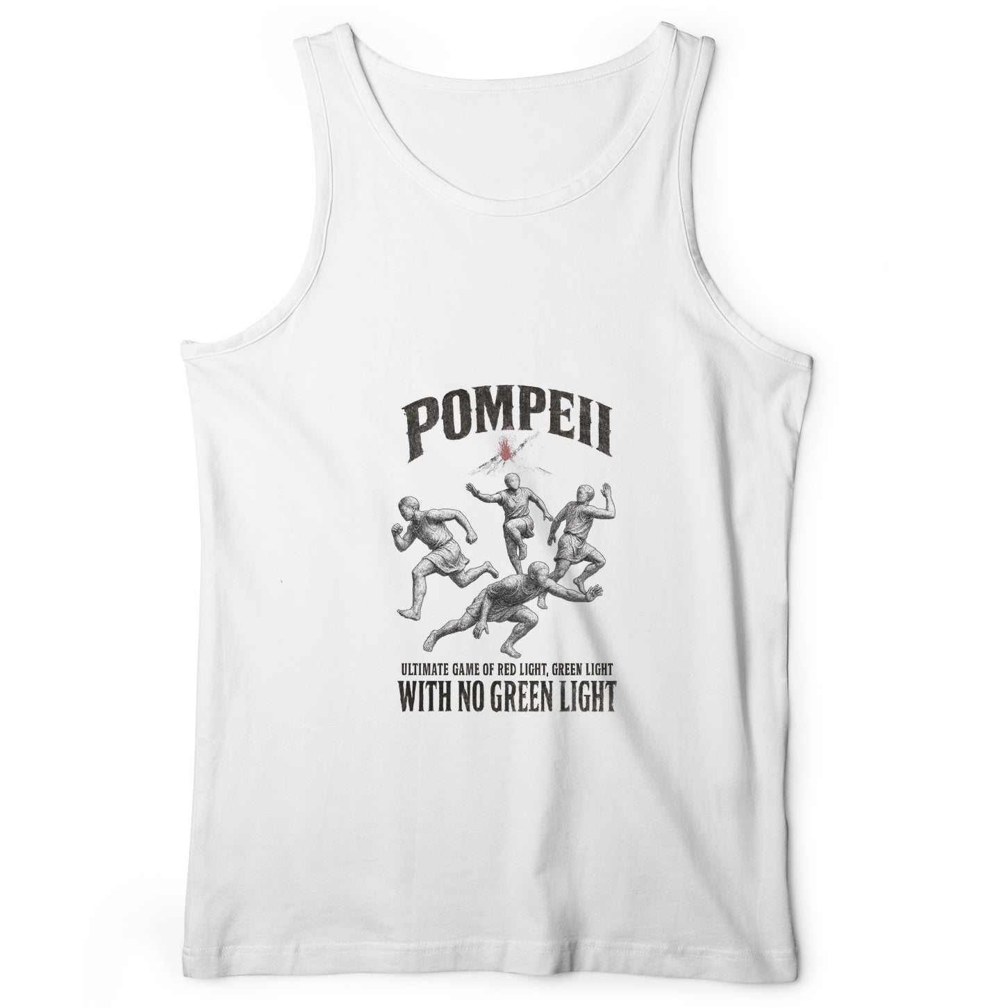 Pompeii Red Light Green Light Tank Top