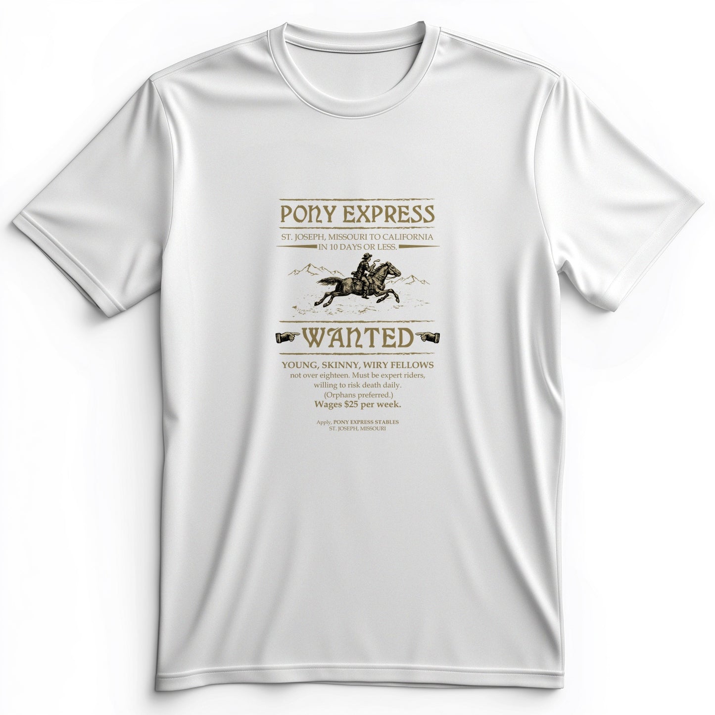 Pony Express Poster Premium Tee