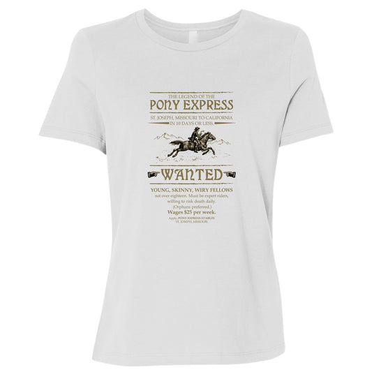 Pony Express Poster Women's T-Shirt