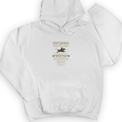Pony Express Poster Hoodie