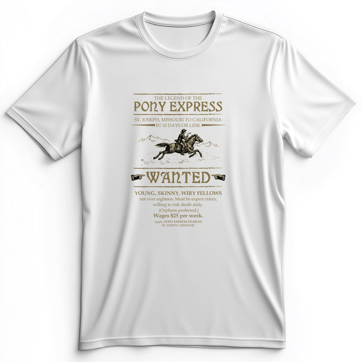 Pony Express Poster Premium Tee
