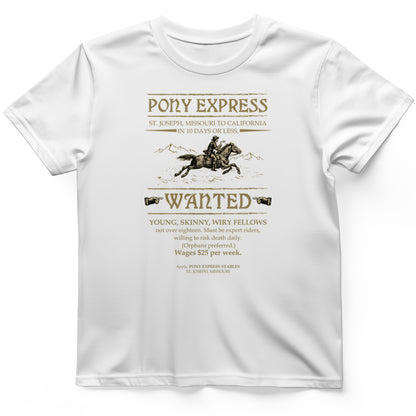 Pony Express Poster T-Shirt