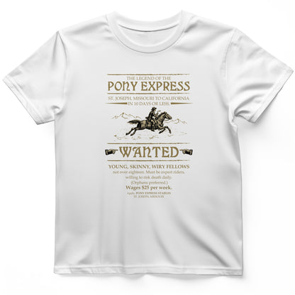 Pony Express Poster T-Shirt