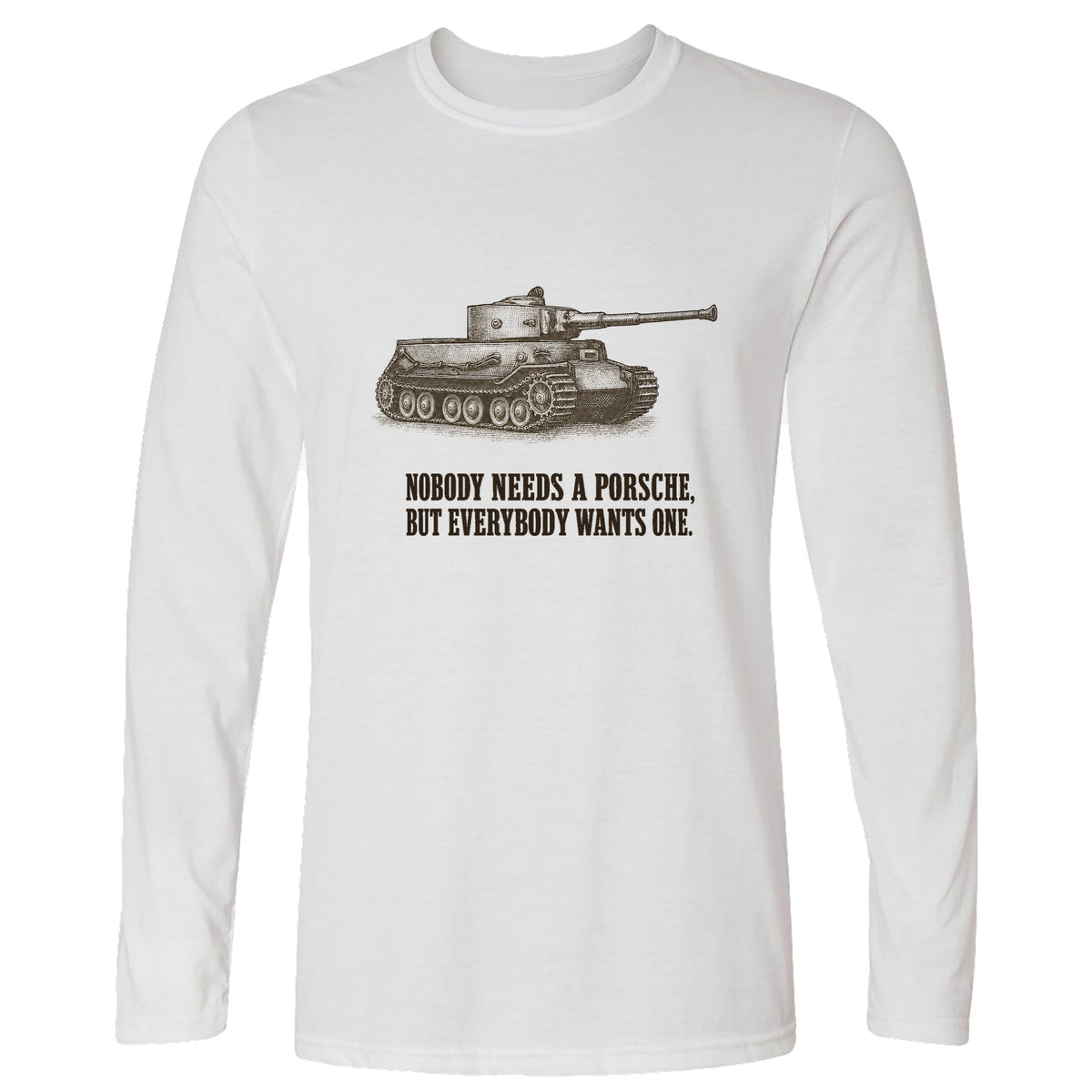 Porsche Tiger Long Sleeve T-Shirt