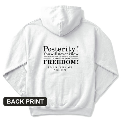 Posterity Back Print Hoodie